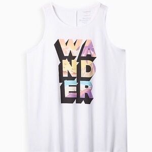 Signature Jersey Everyday Tank - Wander White